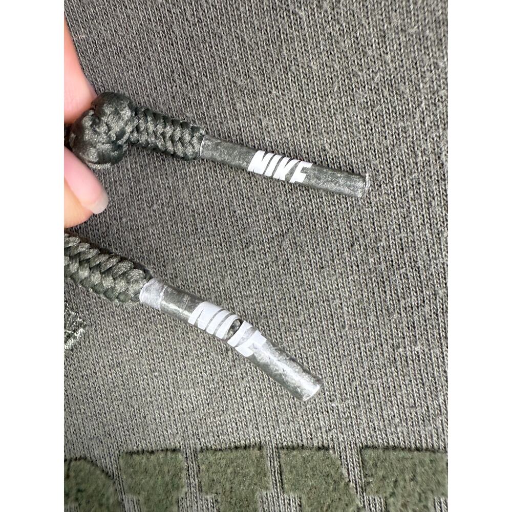 Nike Sportswear Cross Country 2 Tone Hoodie Vintage Silver Tag Green Mens Large‎ - Picture 4 of 10